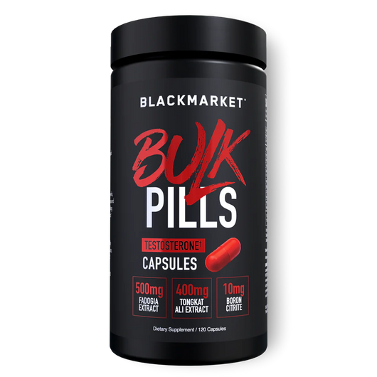 BlackMarket Labs Bulk Pills with West African herbal extract and traditional herbal root extract