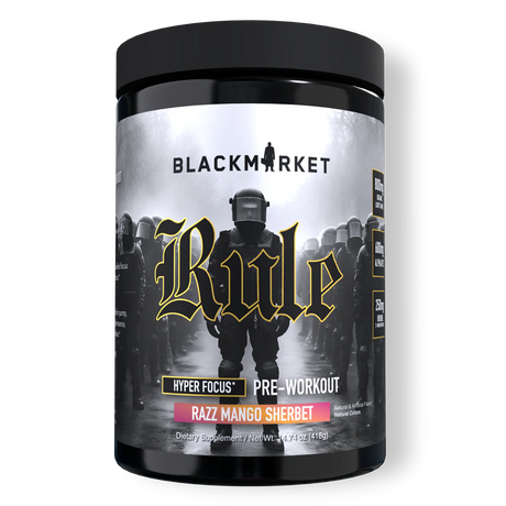 Blackmarket Rule Pre Razz Mango Sherbet
