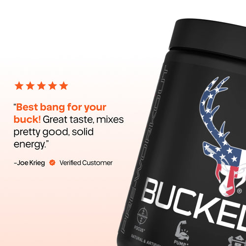 Bucked Up Pre-Workout — Energy, Pump & Focus (30 Servings)