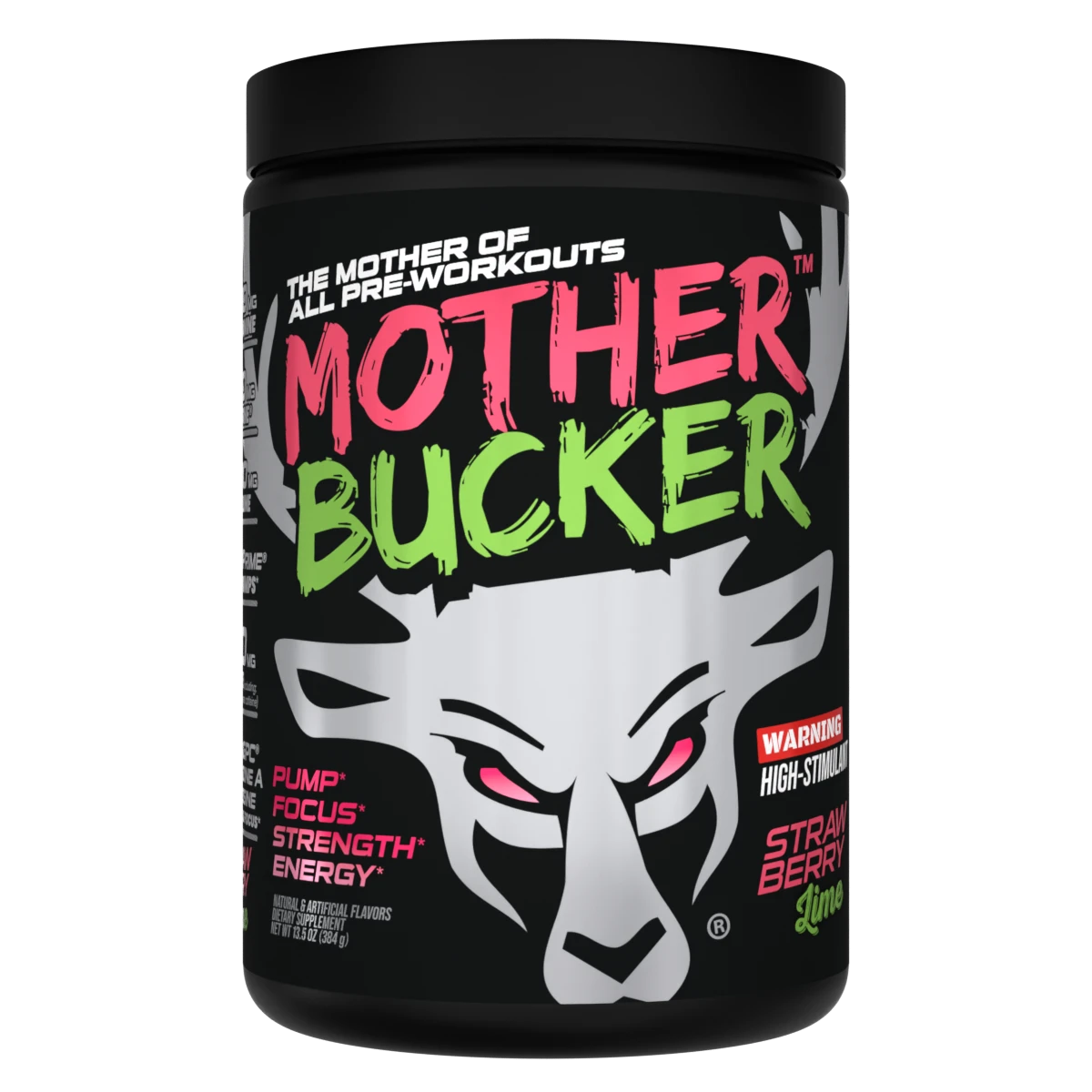 Bucked Up Mother Bucker Pre-workout Strawberry Lime Flavor