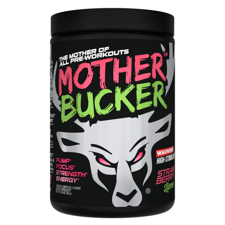 Bucked Up Mother Bucker Pre-workout Strawberry Lime Flavor