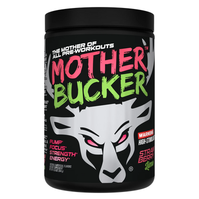 Bucked Up Mother Bucker Pre-workout Strawberry Lime Flavor