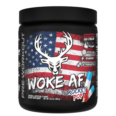 Bucked Up Woke AF Rocket Pop Pre Workout