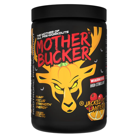 Bucked Up Mother Bucker Pre-workout Jacked-O' Lantern