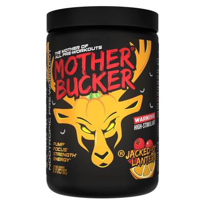 Bucked Up Mother Bucker Pre-workout Jacked-O' Lantern