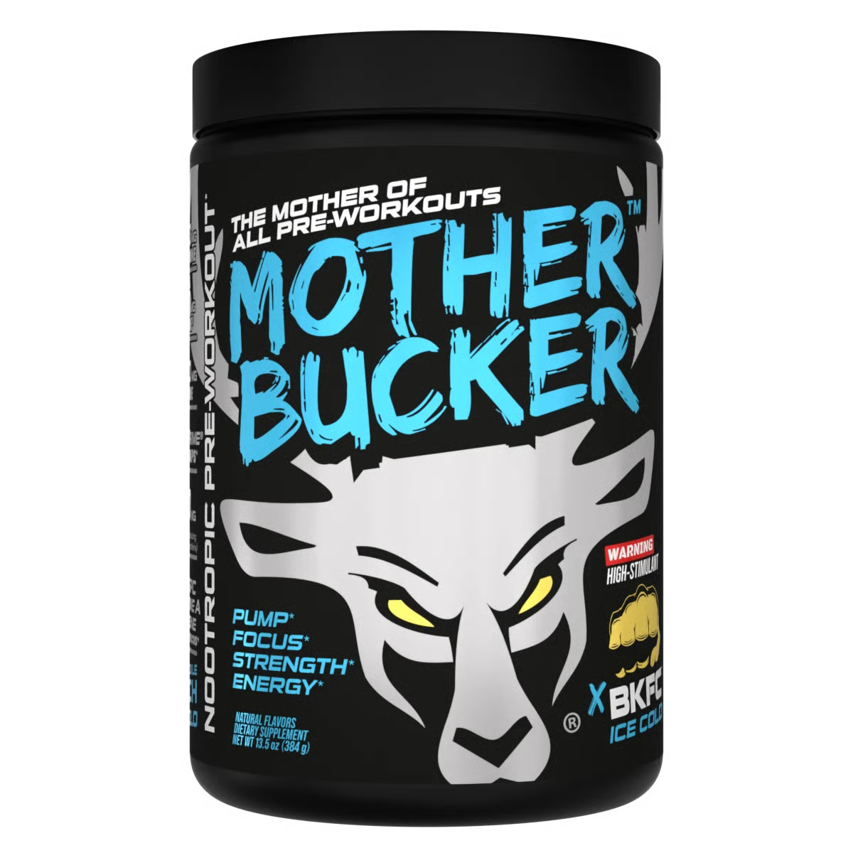 Bucked Up Mother Bucker Pre-workout BKFC Ice Cold