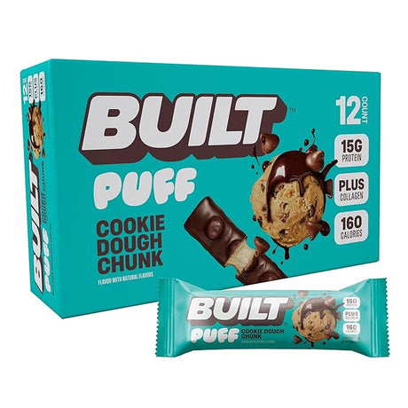 Box of Built Puff Cookie Dough Chunk 