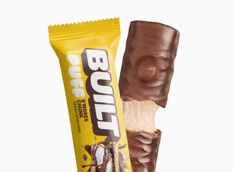 Built Puff S'Mores Chunk single protein bar