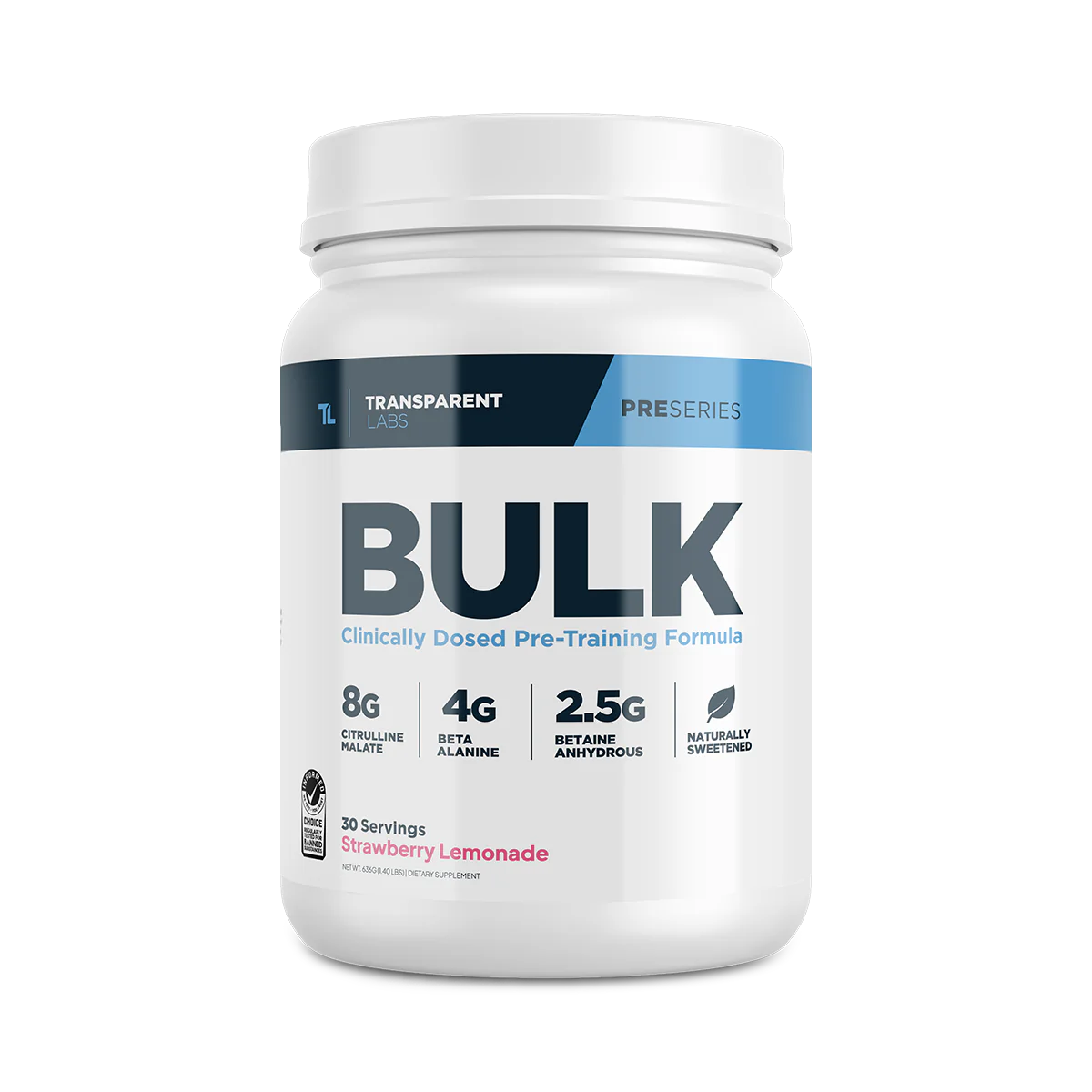 BULK Pre-workout by Transparent Labs