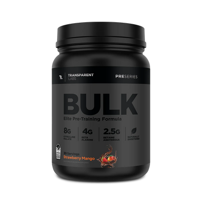 Bulk Black Pre-Workout by Transparent Labs