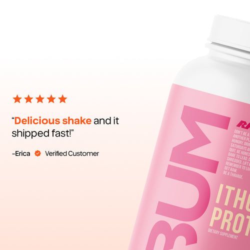 RAW CBUM Itholate — 100% Micro-Filtered Whey Isolate, ~25g Protein (Low Fat/Carb)