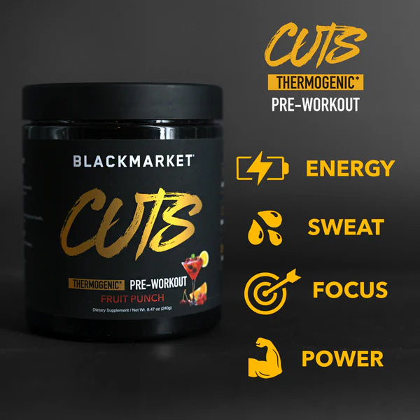 Cuts Pre-workout by Black Market Labs