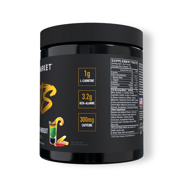 Cuts Pre-workout by Black Market Labs