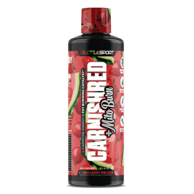 Bottle of CarniShred + Mitoburn Liquid L-Carnitine Fat Burner