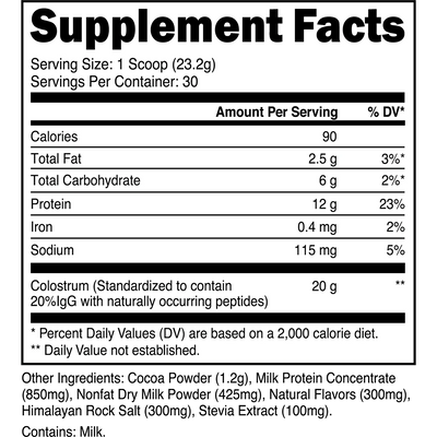 Grass-Fed Colostrum