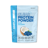 Clean Simple Eats Clear Protein Powder Blue Bahama 