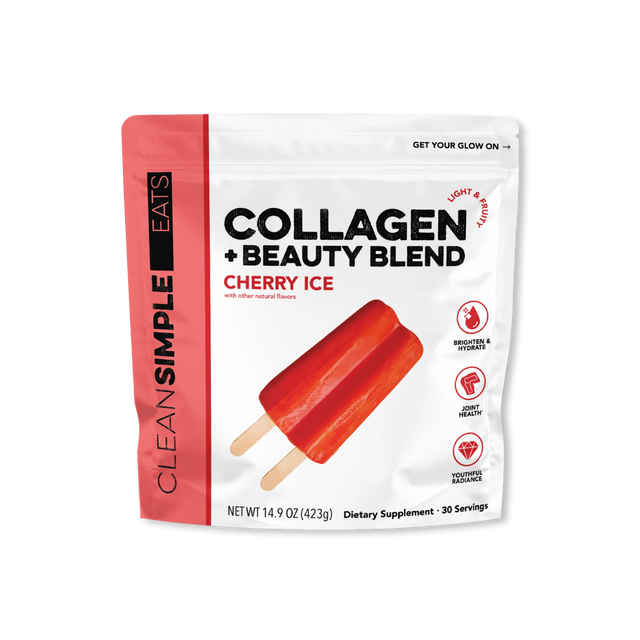 Clean Simple Eats Collagen Beauty Blend Cherry Ice