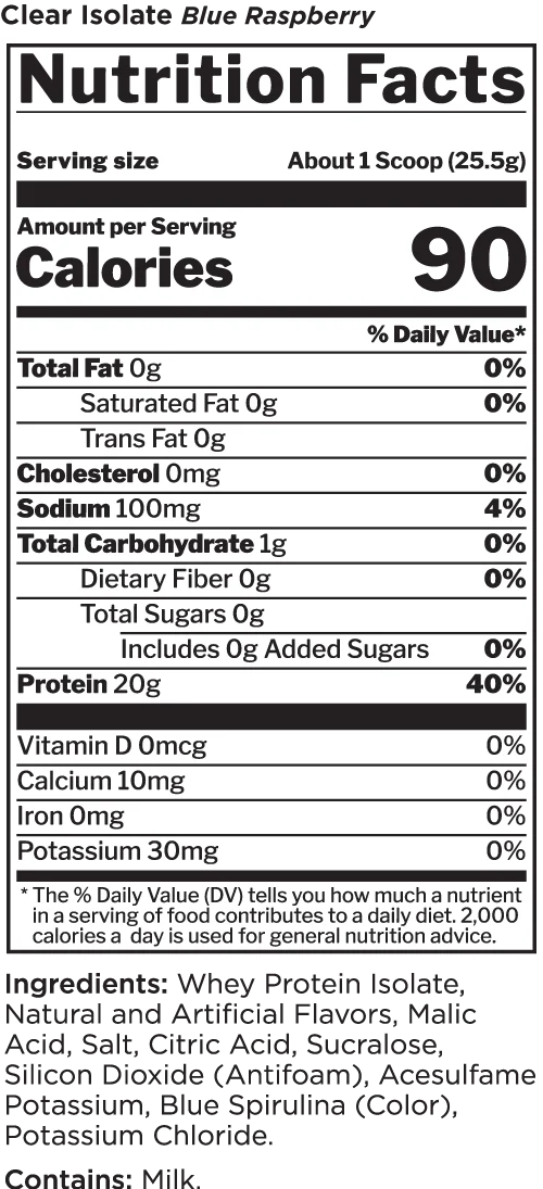 Rule 1.clear Raspberry Rule 1 Proteins R1 CLEAR ISOLATE - Clear & Refreshing Whey Isolate ...