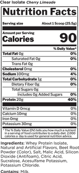 Rule 1 Proteins R1 CLEAR ISOLATE - Clear & Refreshing Whey Isolate