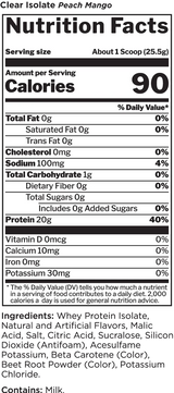 Rule 1 Proteins R1 CLEAR ISOLATE - Clear & Refreshing Whey Isolate