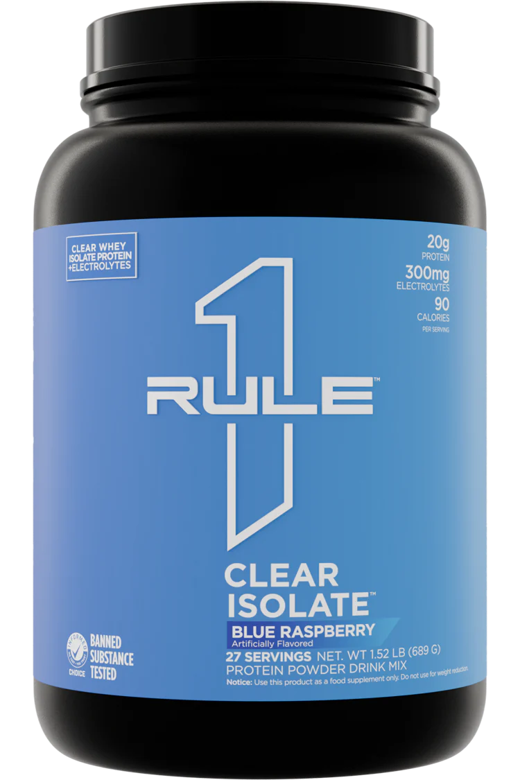 Rule 1 Proteins R1 CLEAR ISOLATE - Clear & Refreshing Whey Isolate