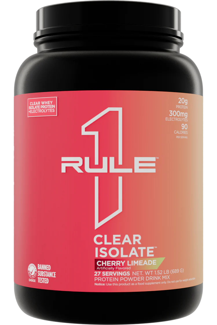 Rule 1 Proteins R1 CLEAR ISOLATE - Clear & Refreshing Whey Isolate