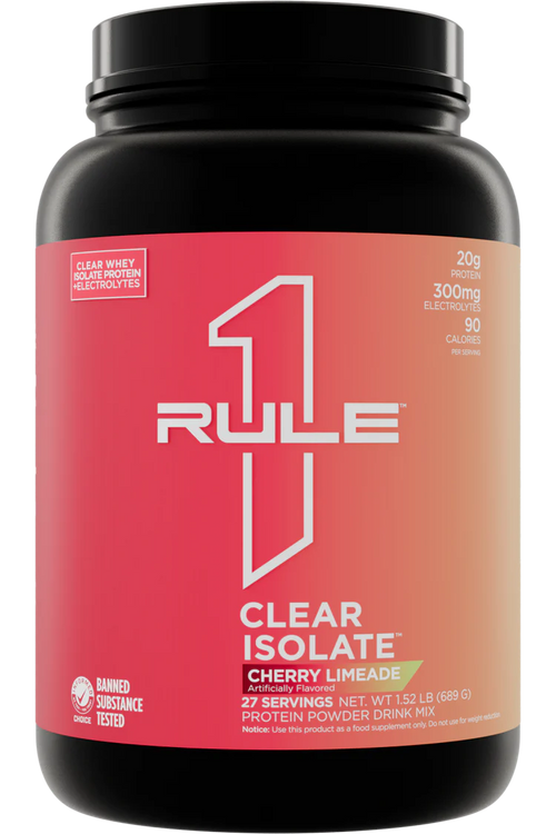 Rule 1 Proteins R1 CLEAR ISOLATE - Clear & Refreshing Whey Isolate