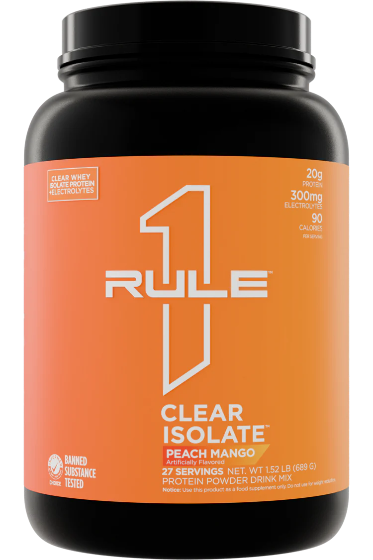 Complete Isolate Rule 1 Proteins R1 CLEAR ISOLATE - Clear & Refreshing Whey Isolate ...
