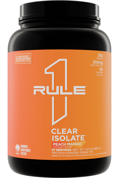 Rule 1 Proteins R1 CLEAR ISOLATE - Clear & Refreshing Whey Isolate