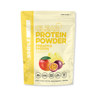 Clean Simple Eats Clear protein powder Pineapple Passion 