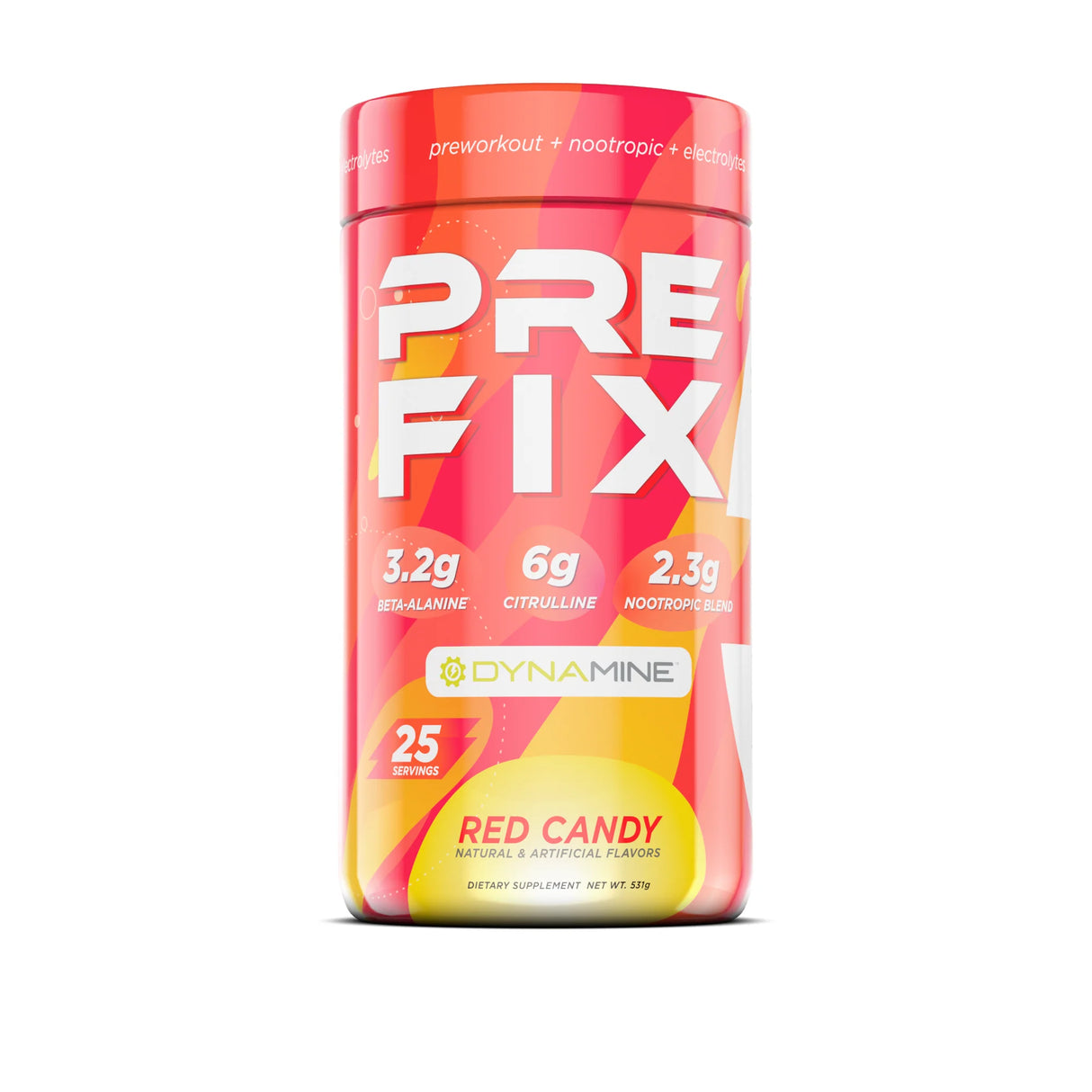 Pre Fix - Advanced PreWorkout featuring Dynamine for Laser Focus