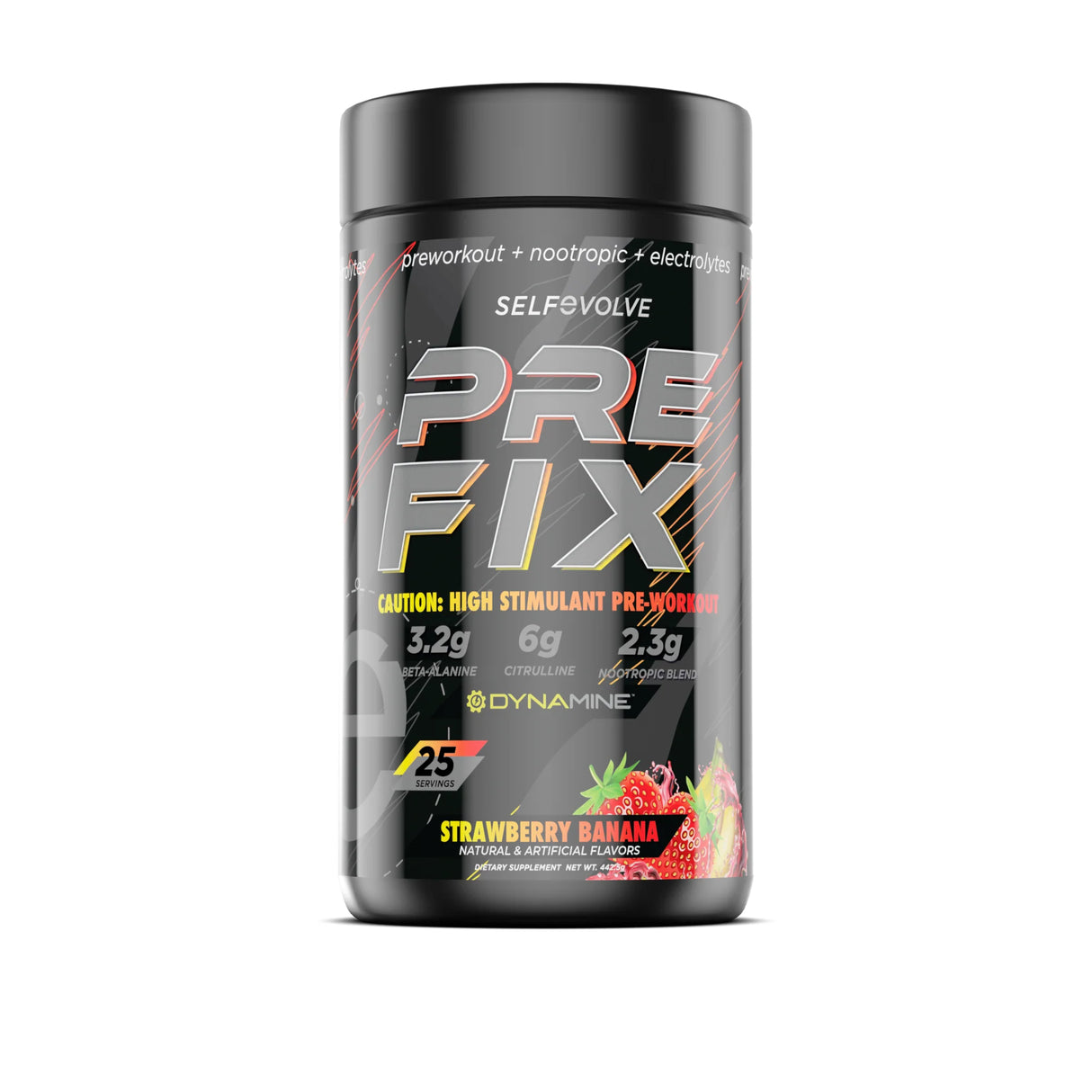 Pre Fix - Advanced PreWorkout featuring Dynamine for Laser Focus