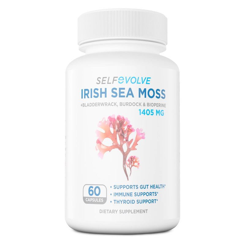 SelfEvolve Irish Sea Moss with Bladderwrack and Burdock by SelfEvolve