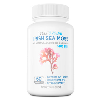 SelfEvolve Irish Sea Moss with Bladderwrack and Burdock by SelfEvolve