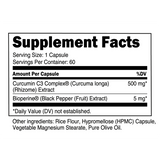 Turmeric Curcumin C3 Complex by TRANSPARENT LABS