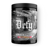 Black Market Labs Defy Extra Strong Pre-workout Razz Mango Sherbet