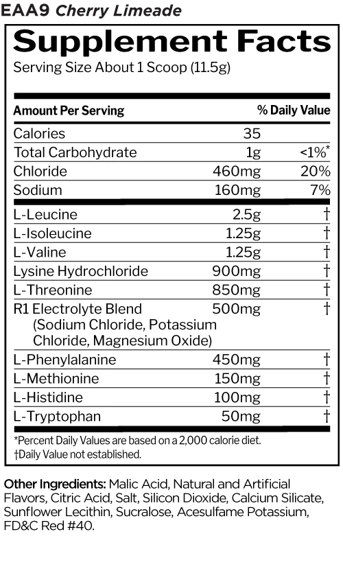Essential Amino 9 - Recovery & Hydration