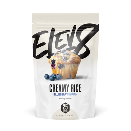 ELEV8 Creamy Rice Blueberry Muffin flavor 