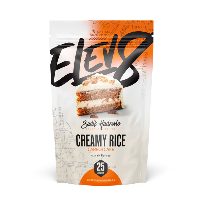 Elev8 Creamy Rice Carrot Cake 