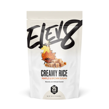 Elev8 Creamy Rice Maple & Brown Sugar flavor