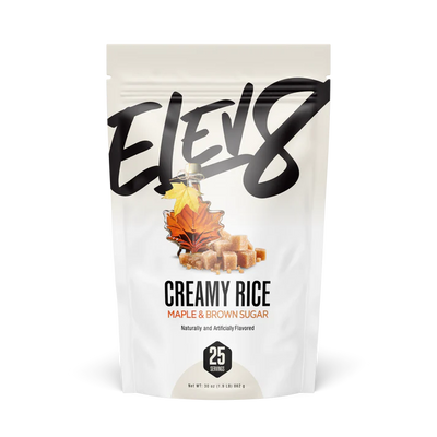 Elev8 Creamy Rice Maple & Brown Sugar flavor