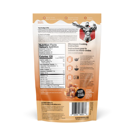 Elev8 Creamy Rice Salted Caramel Nutrition Facts