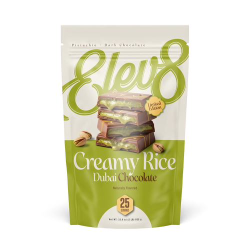 Elev8 Creamy Rice (Cream of Rice) – Hot Cereal, 25 Servings