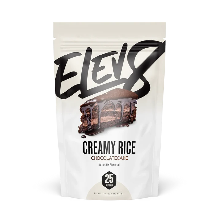 Elev8 Creamy Rice Chocolate Cake flavor