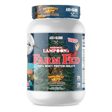 Axe & Sledge Farm Fed 100% Grass Fed Whey Protein Isolate Squirrelly Nut Cookie Crunch National Lampoon's