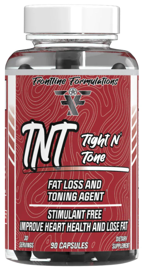 TNT Tight N' Tone supplement by Frontline Formulations with CLA, L-Carnitine, and MCT Oil
