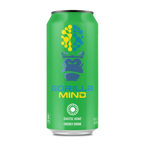 Gorilla Mind Energy Drink Exotic Kiwi