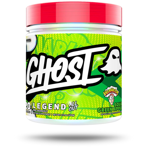 Ghost All Out Warheads Sour Green Apple