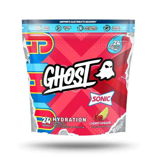 Ghost Hydration and Electrolyte Sticks Sonic Cherry Lime Sugar Free