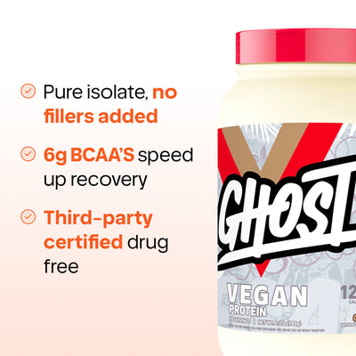 GHOST Vegan Protein Powder (Plant-Based Vegan Protein)